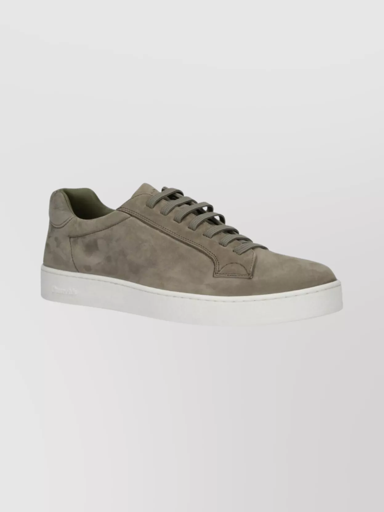 Church's Round Toe Suede Sneakers With Rubber Sole