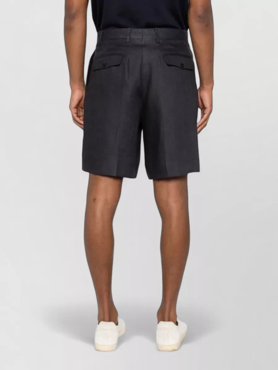 Lardini Linen Tailored Shorts