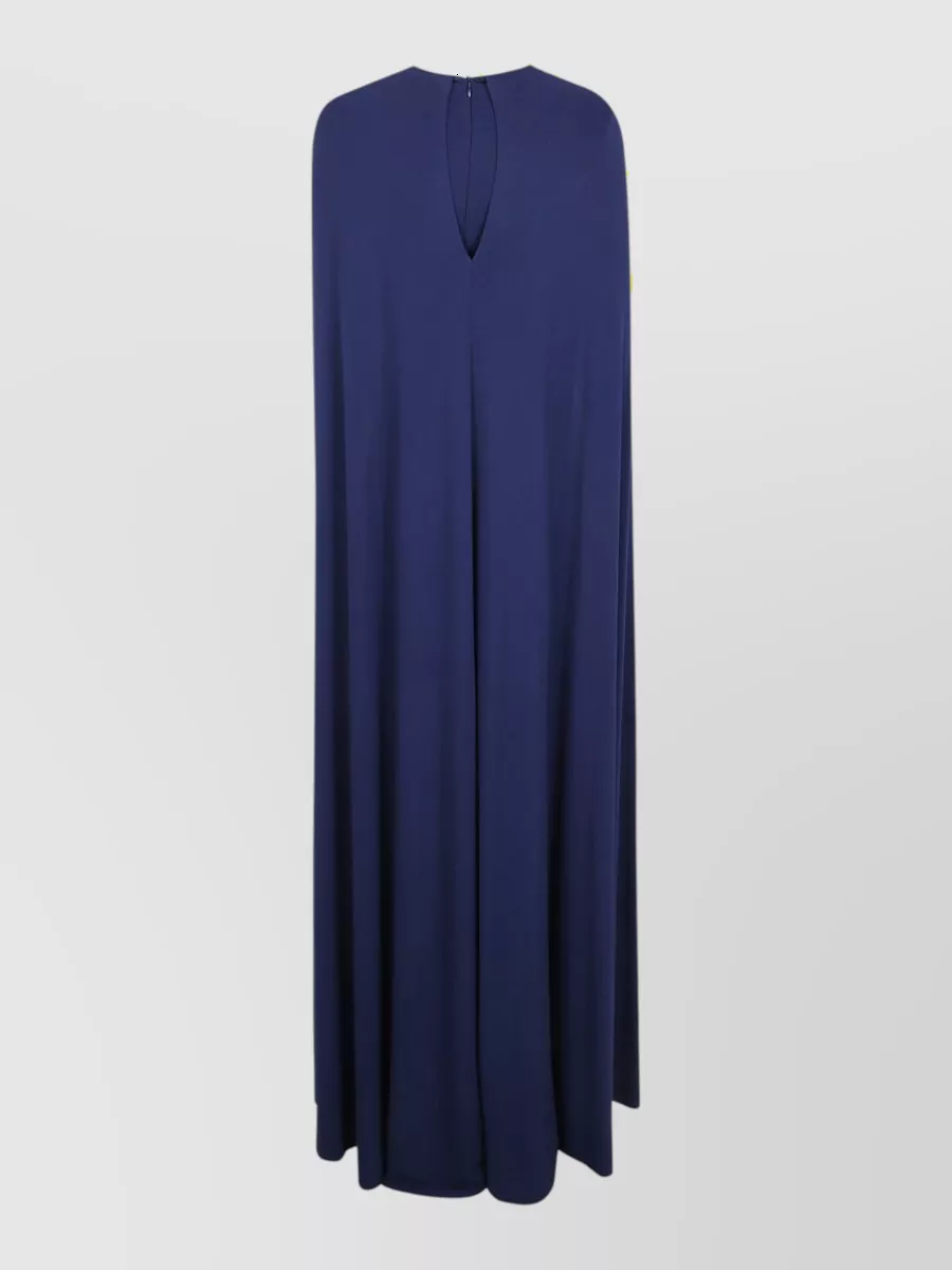 Simkhai rayon cape maxi dress
