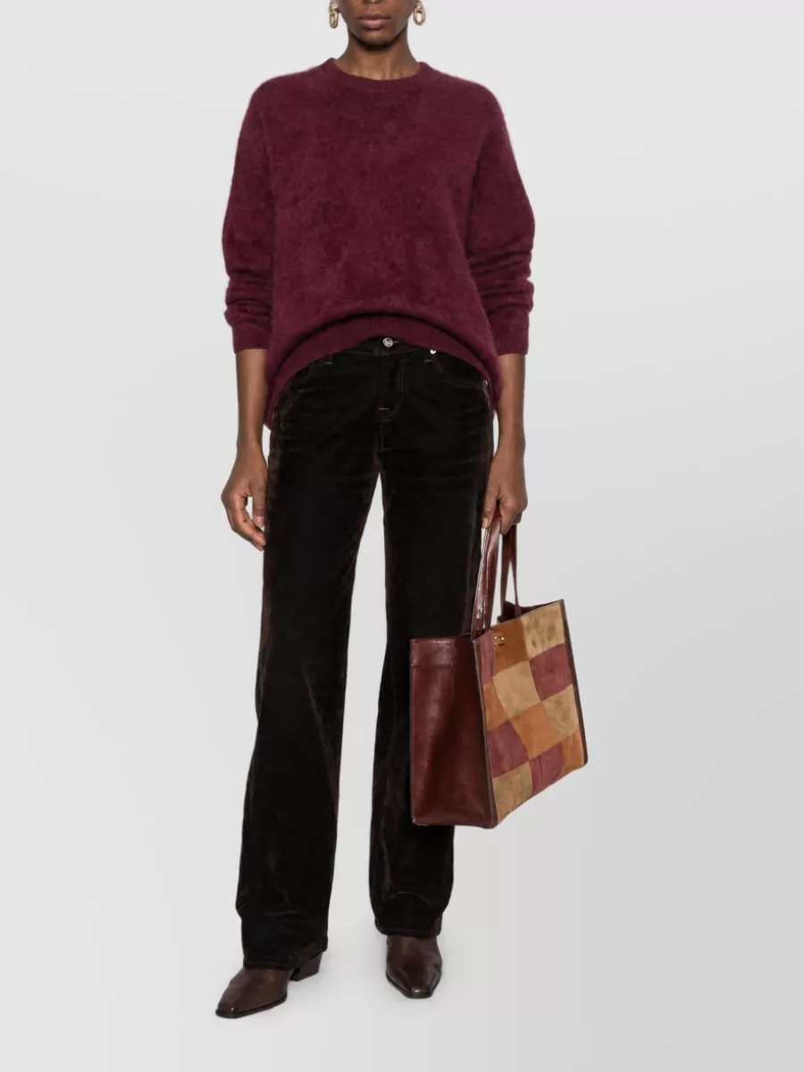 7 For All Mankind Straight-Leg Denim Jeans