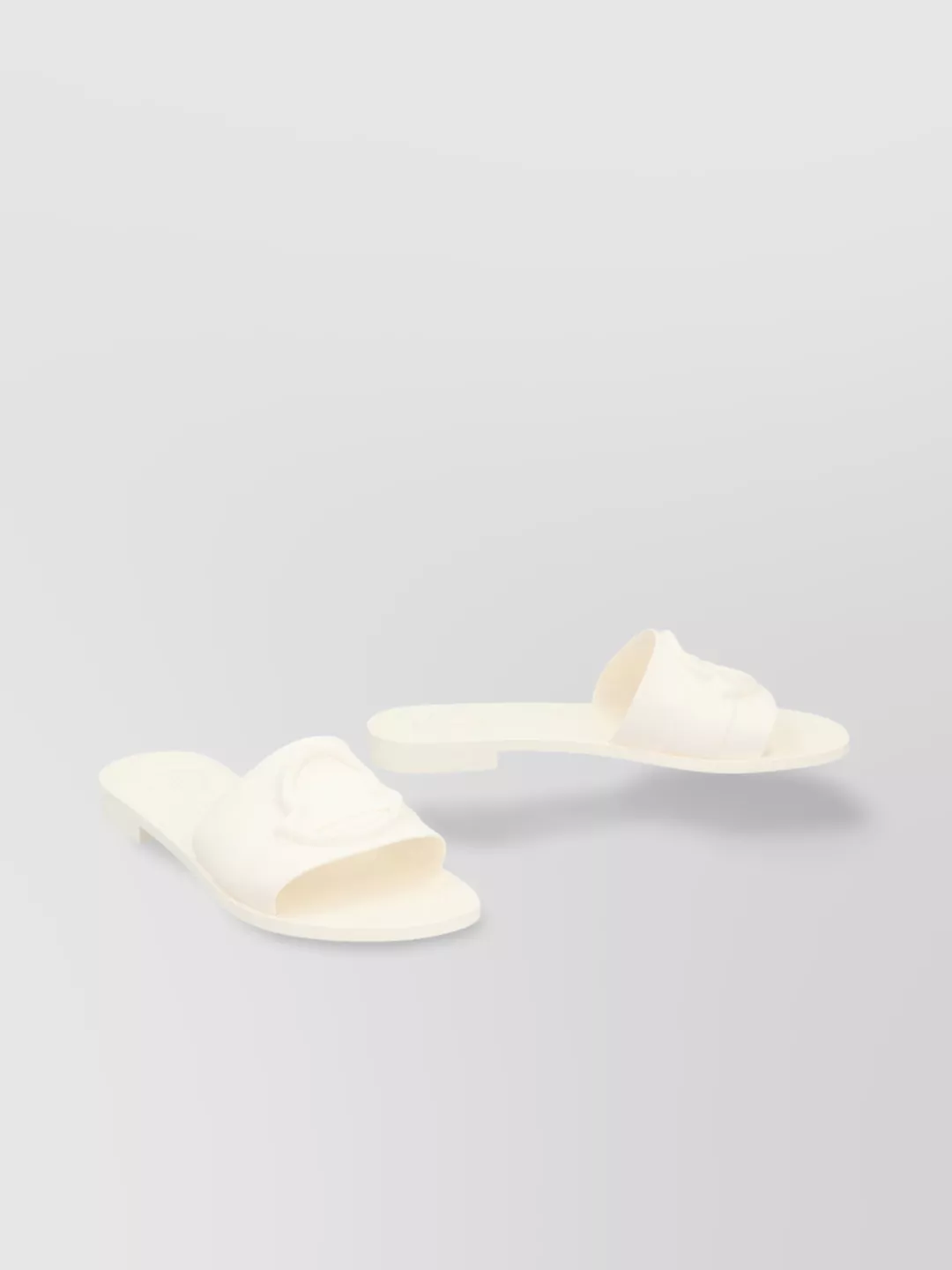 MONCLER RUBBER SLIDES FLAT SOLE