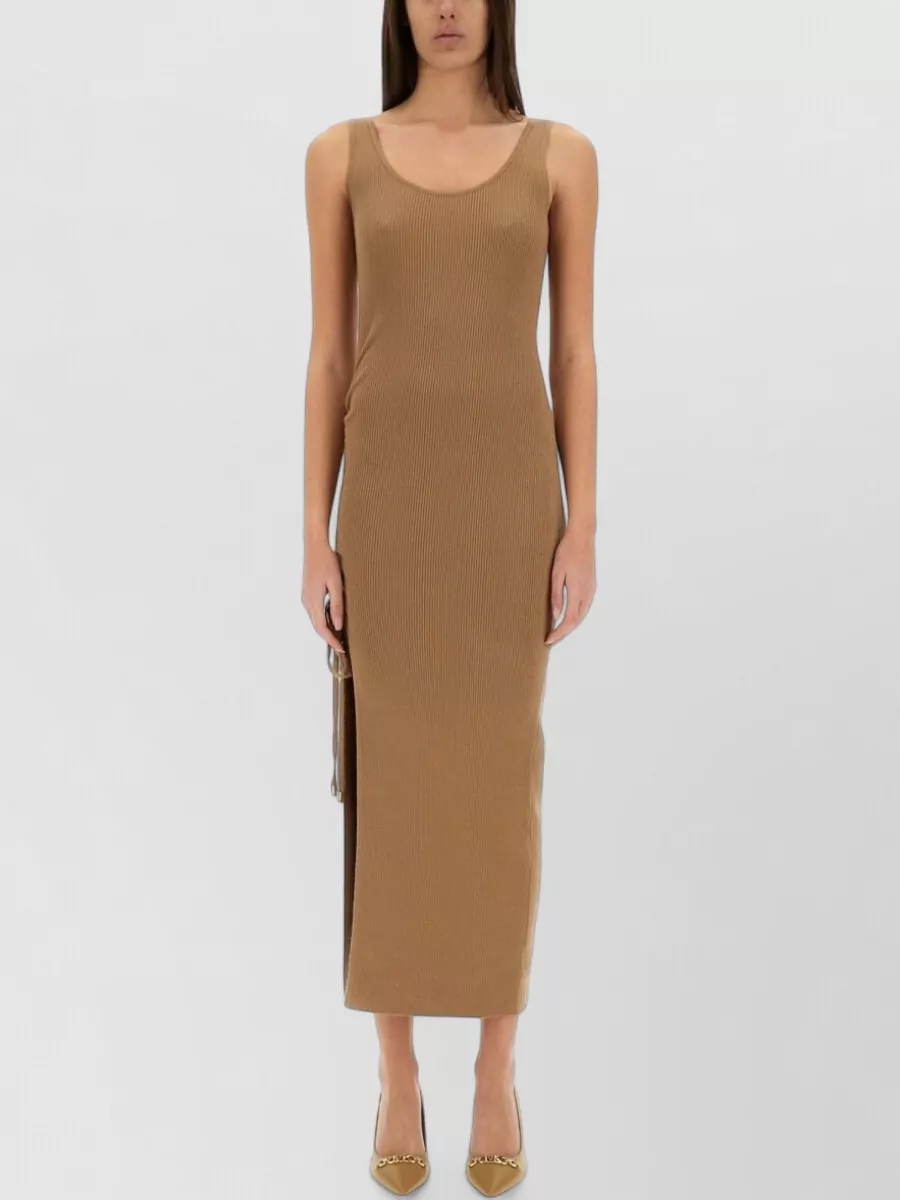 Michael Kors merino wool slim-fit maxi dress