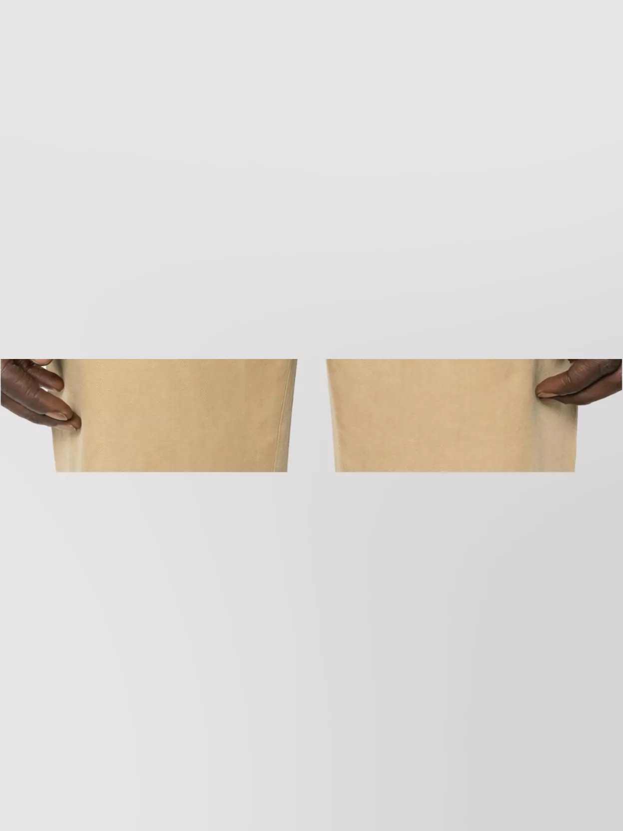 Auralee Straight Cut Cotton Trousers With Pockets