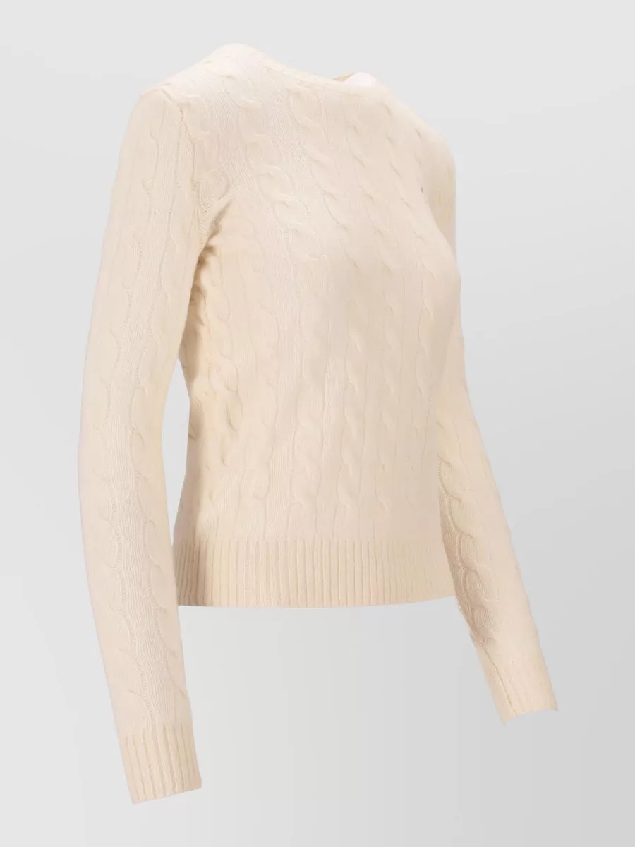 Ralph Lauren Cashmere Wool Long Sleeve Sweatshirt