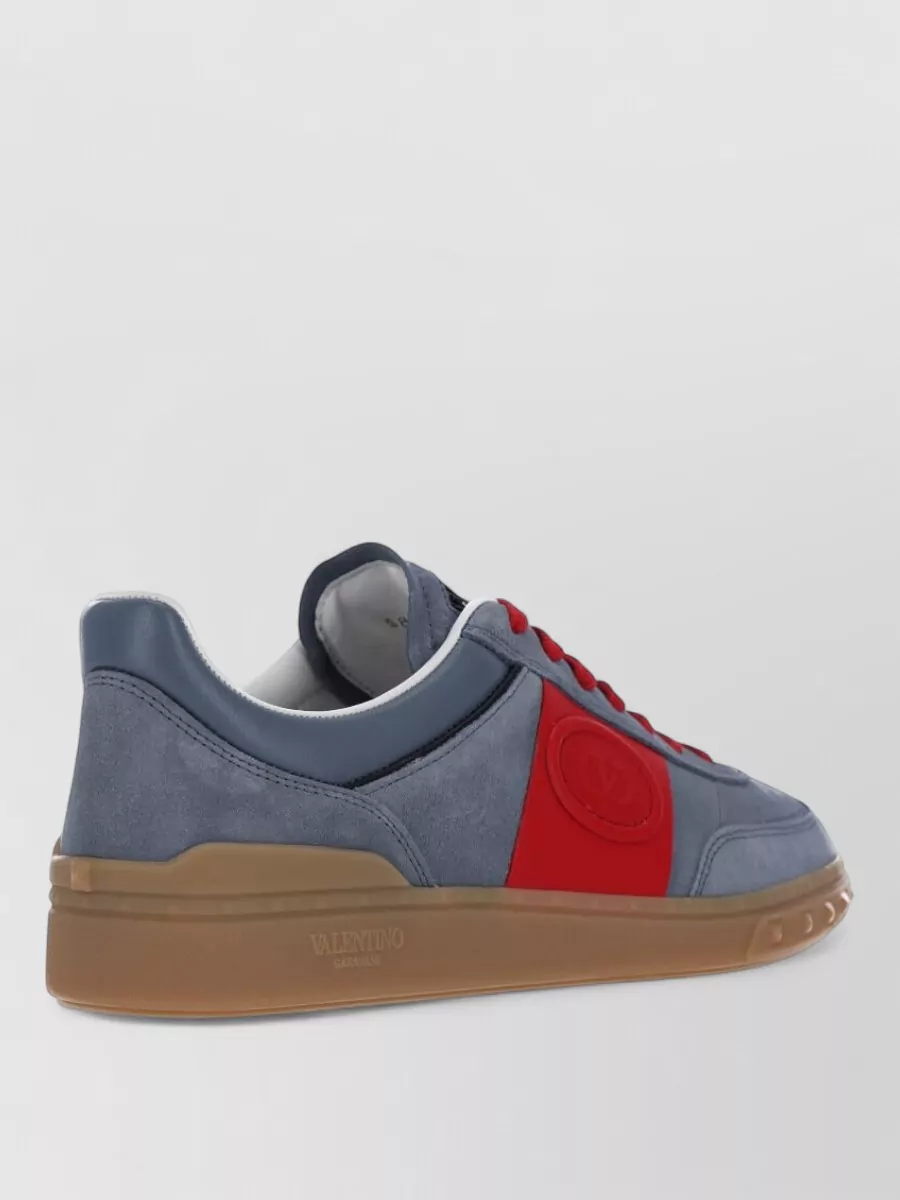 Valentino Garavani Casual Low Top Sneakers With Contrasting Sole
