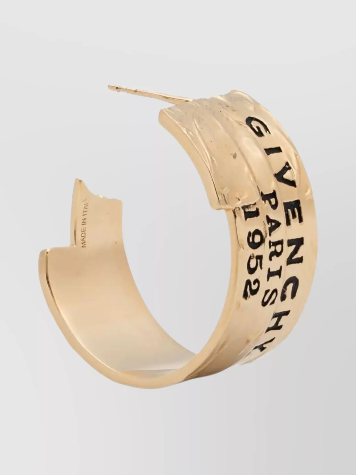 Givenchy Metal And Enamel Open Cuff Earrings