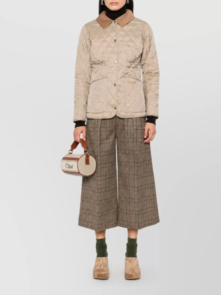 Barbour Quilted Single-Breasted Coat