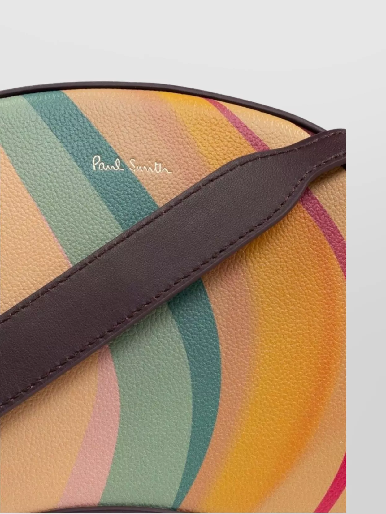 Paul Smith Swirl Leather Crossbody Bag