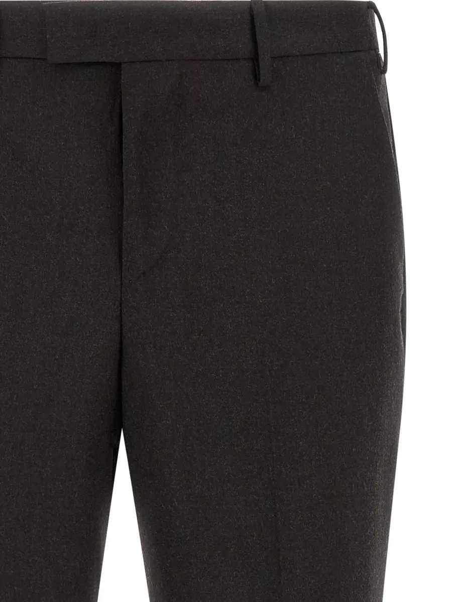 Pt Torino Virgin Wool Tailored Trousers