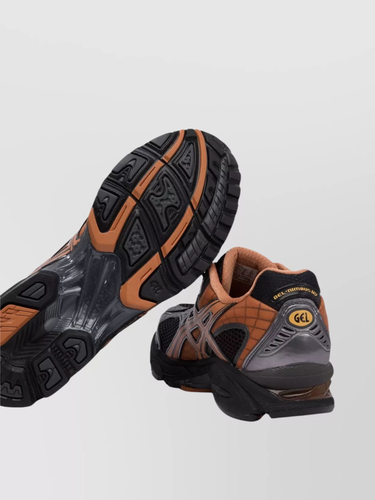 Asics Mesh Panel Sneakers Slip-On Rubber Sole