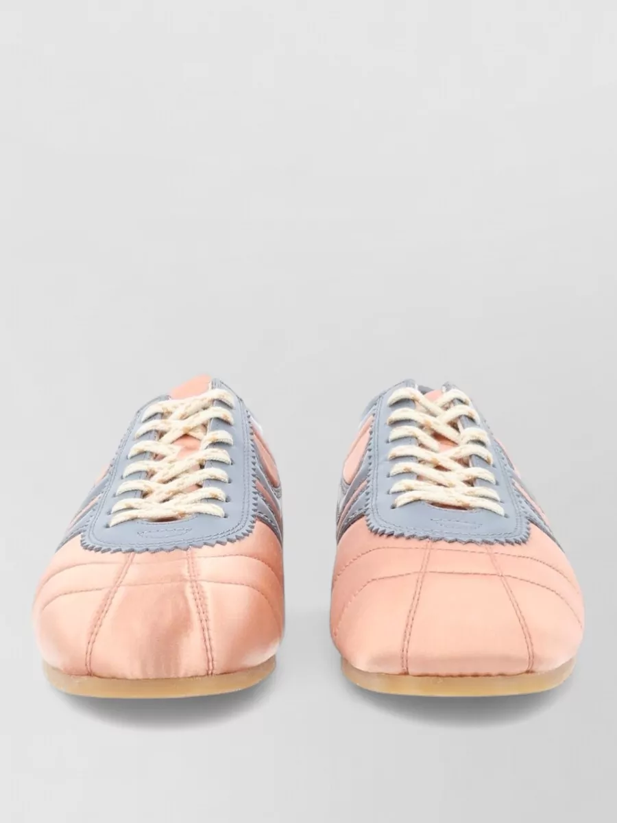 Dries Van Noten satin low-top sneakers