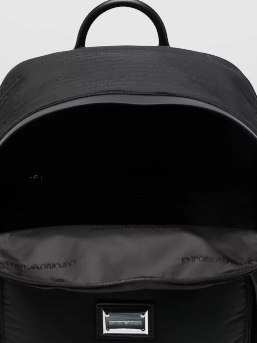 Emporio Armani Logo Print Backpack