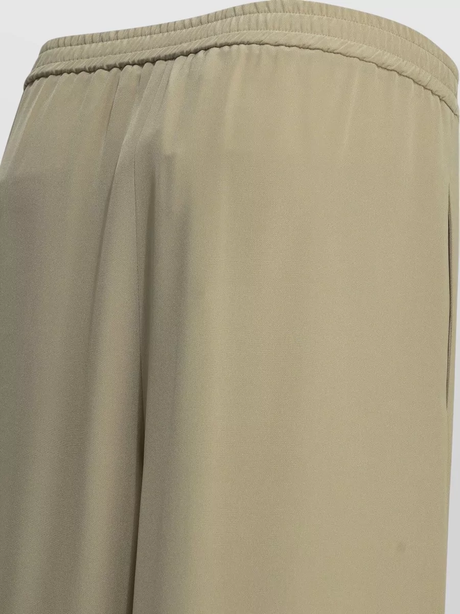 Max Mara Silk Wide-Leg Trousers