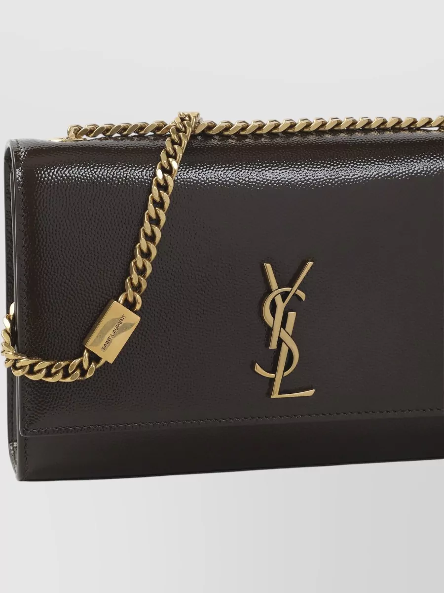 Saint Laurent Small Leather Cross-Body Bag