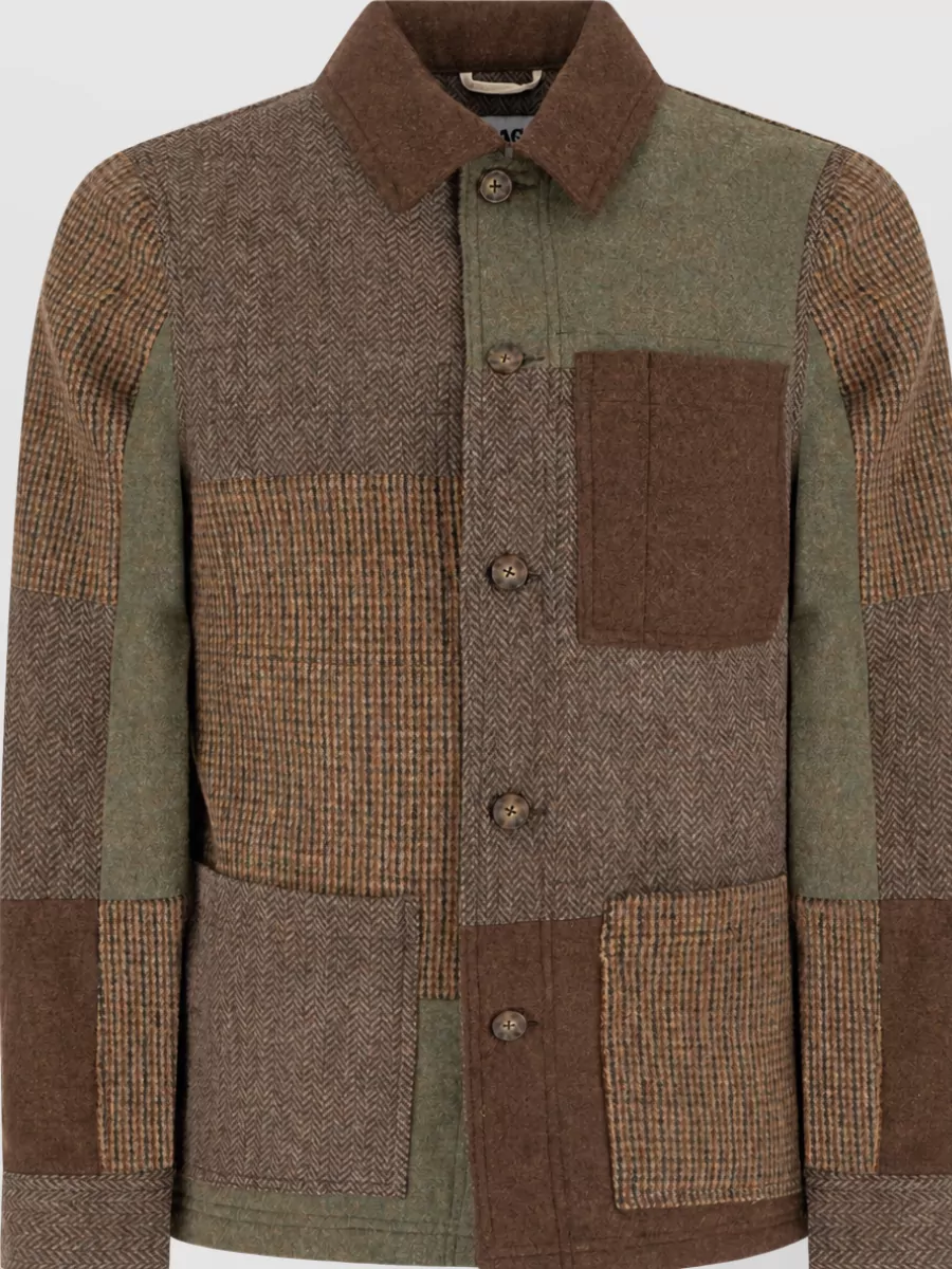 Sebago wool single breasted coat