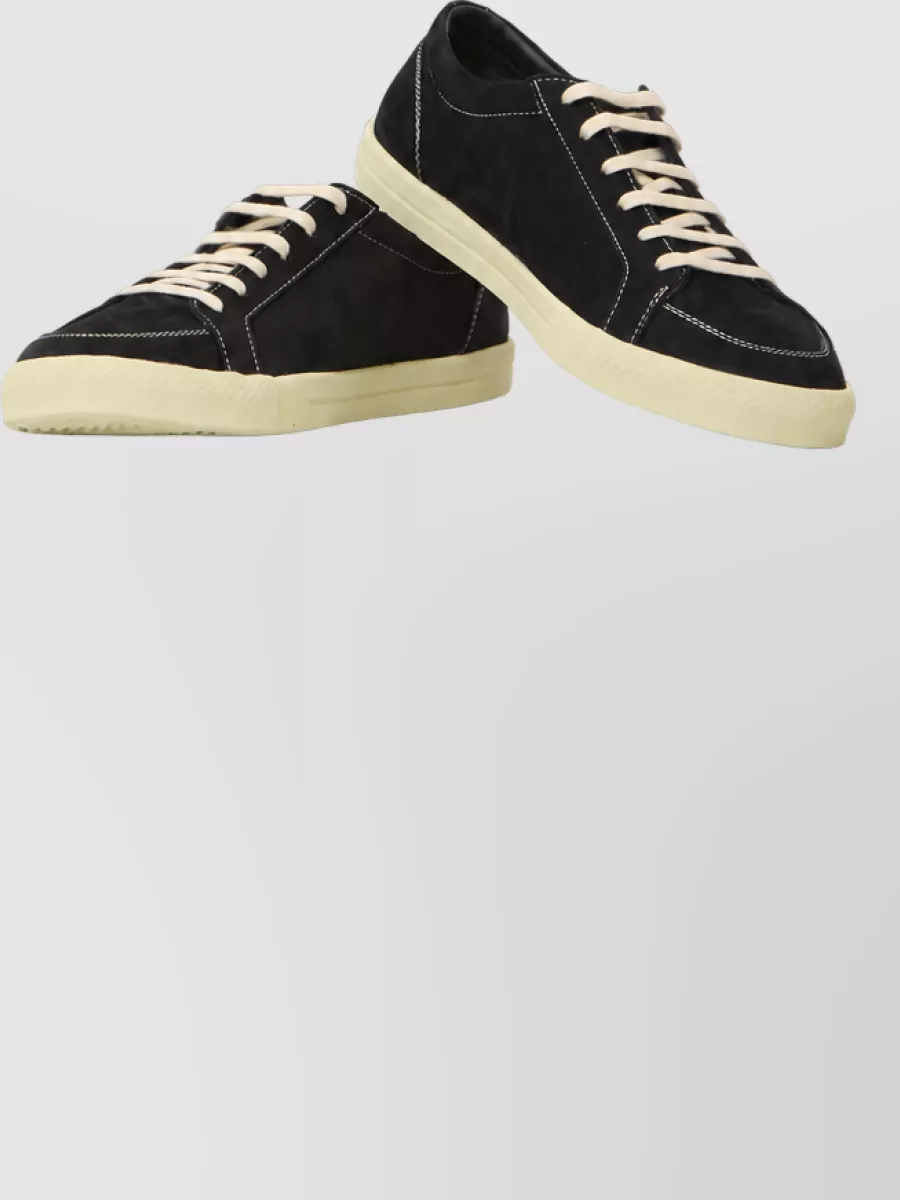 Common Projects Leather Lace-Up Skate Sneakers
