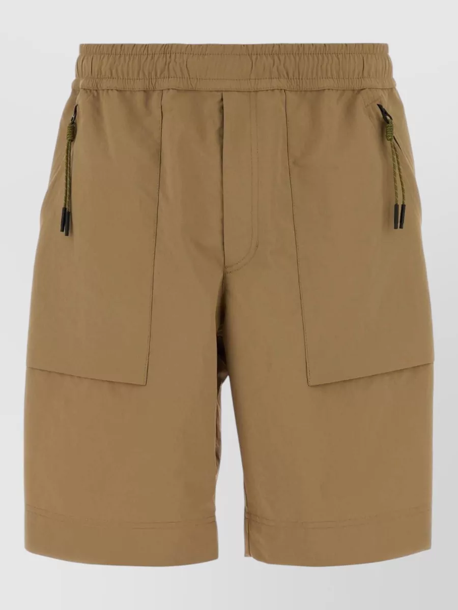 Moncler Grenoble polyester cargo shorts