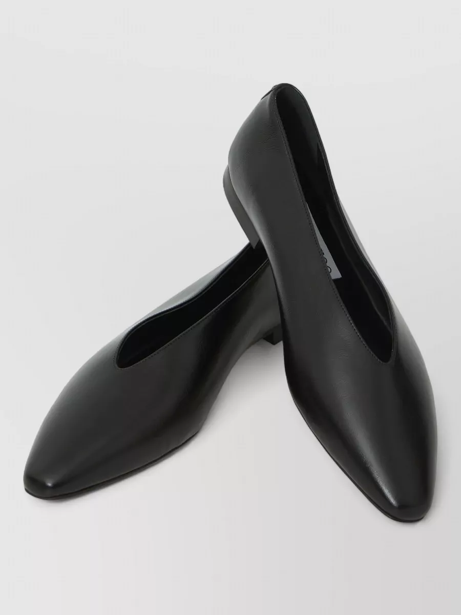 Jimmy Choo Leather Ballet Flats