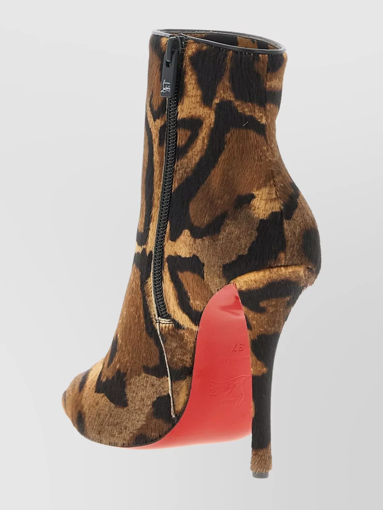 Christian Louboutin Ankle Boots With Pointed Toe And Stiletto Heel