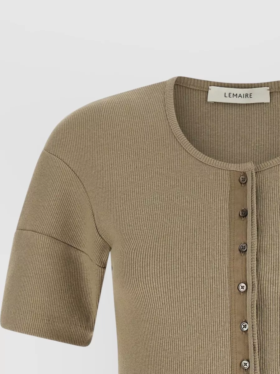 Lemaire Henley Knitted Top