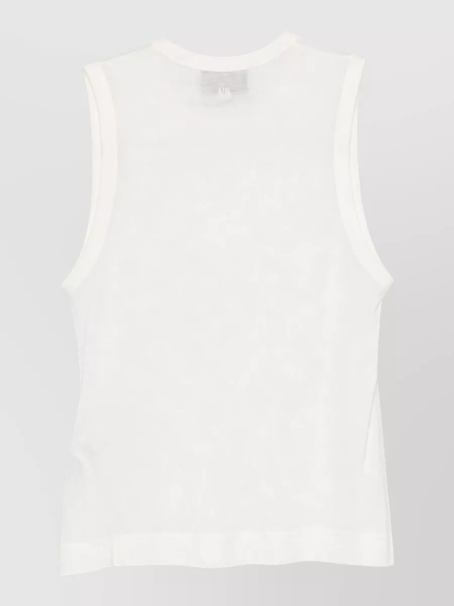 Ami Paris Cotton Tank Top