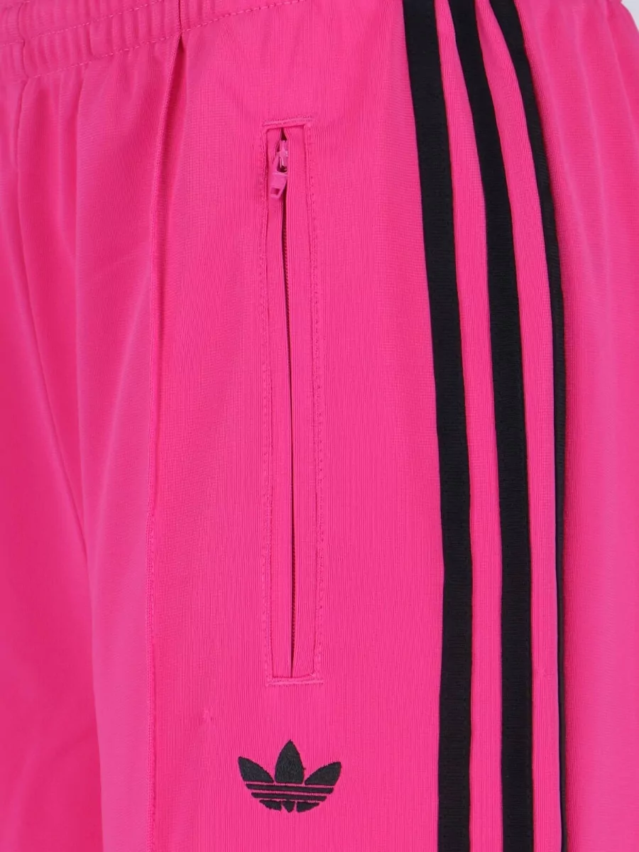 Adidas Straight Trousers Side Stripes Zip Pockets