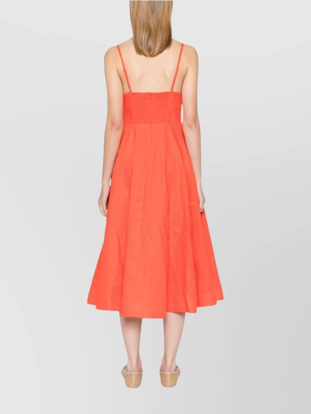 Zimmermann Crush Linen Midi Dress