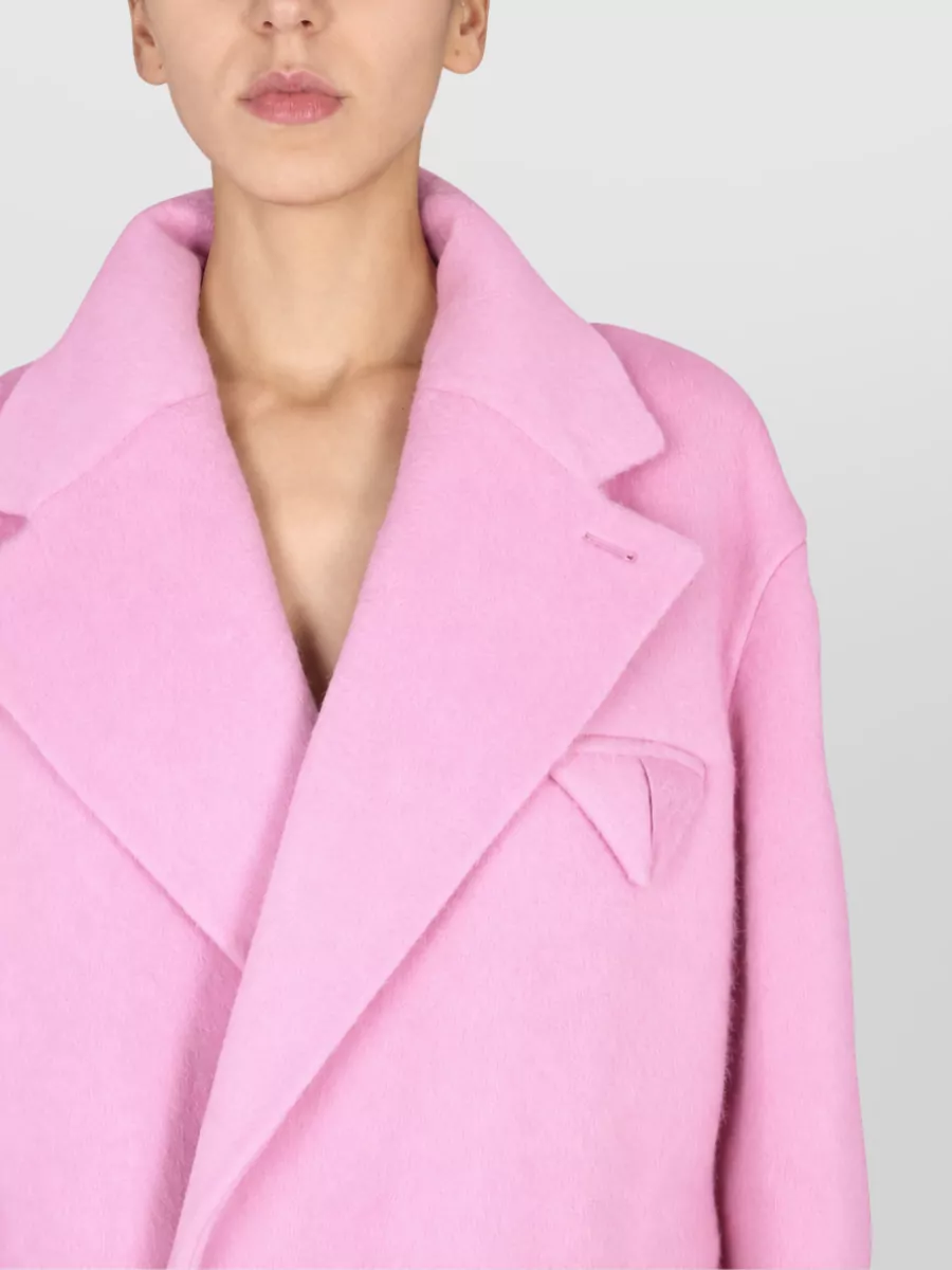 Bottega Veneta Wool Double-Breasted Coat