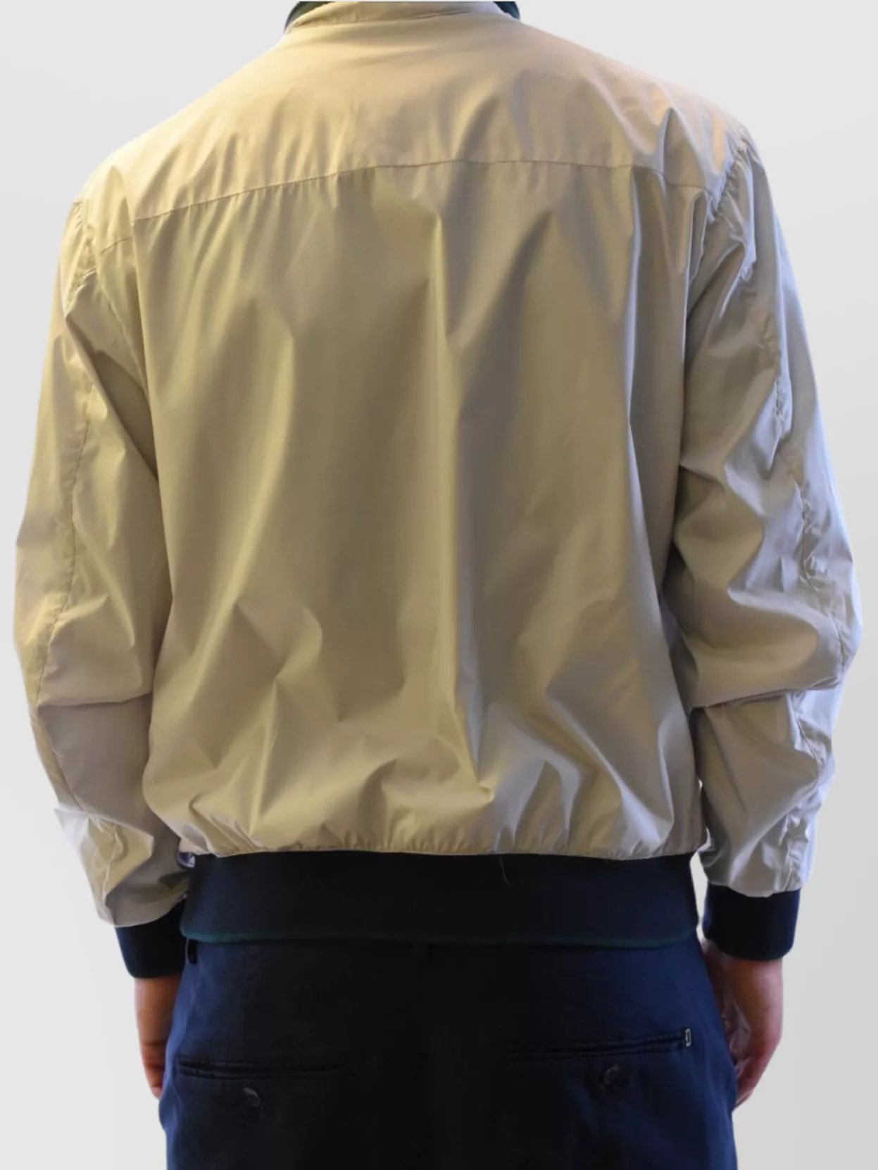 Fay High Collar Cuffs Hem Side Pockets
