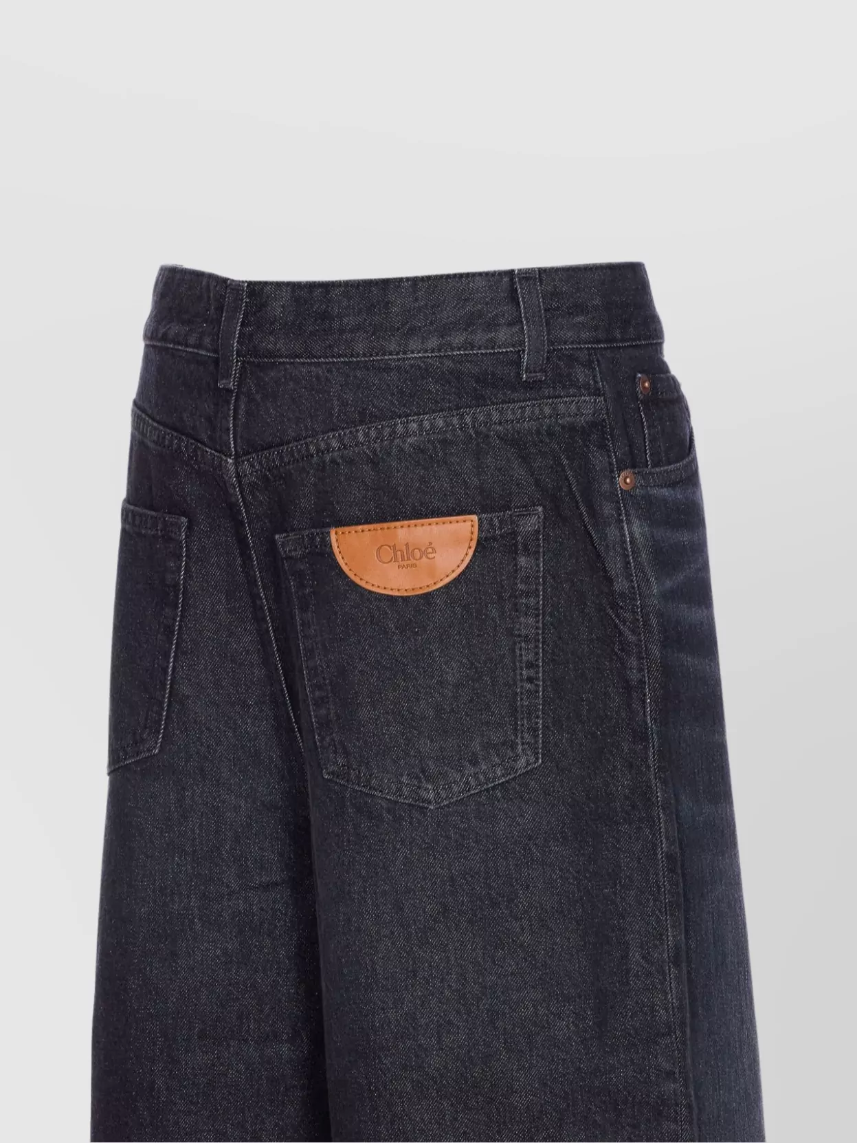 Chloé Straight Leg Trousers High Waist