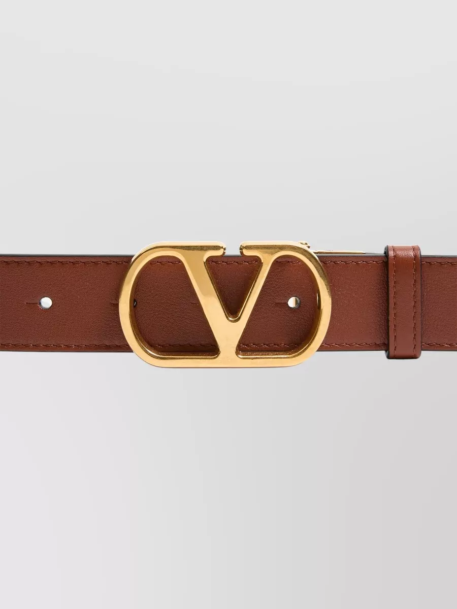 Valentino Reversible Vlogo Signature Belt 30Mm Adjustable