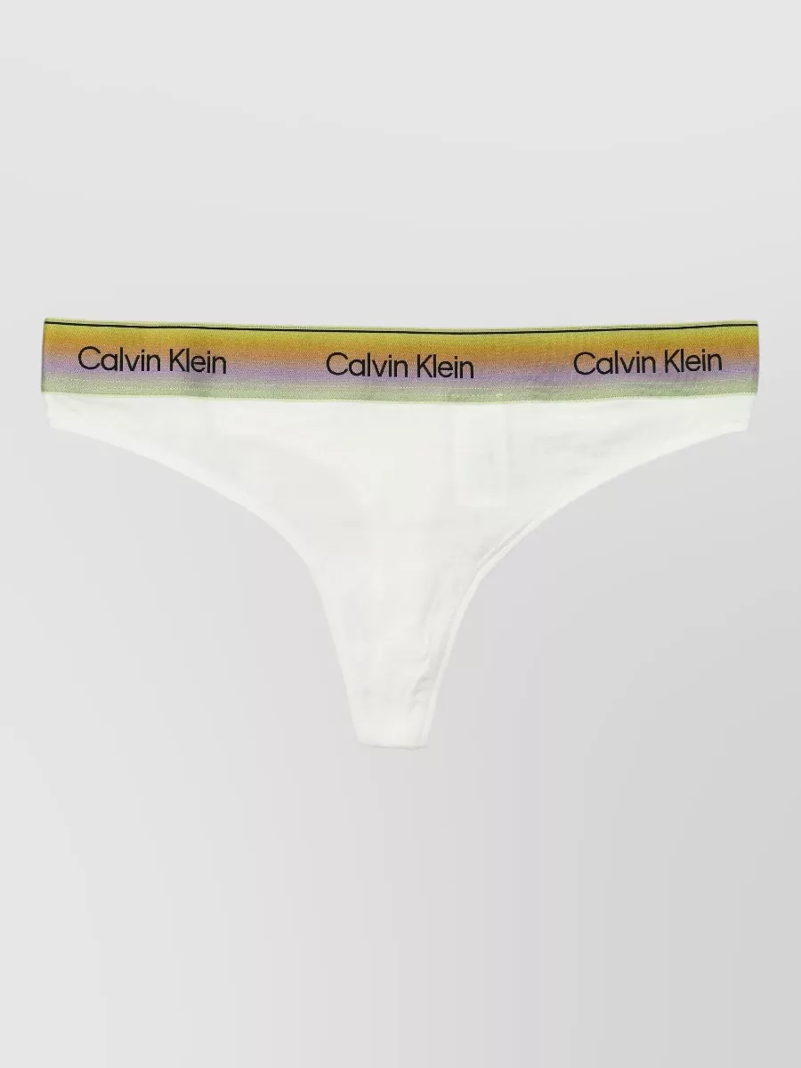Calvin Klein logo band thong