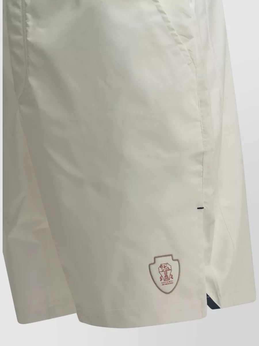 Brunello Cucinelli Logo Swimming Trunks
