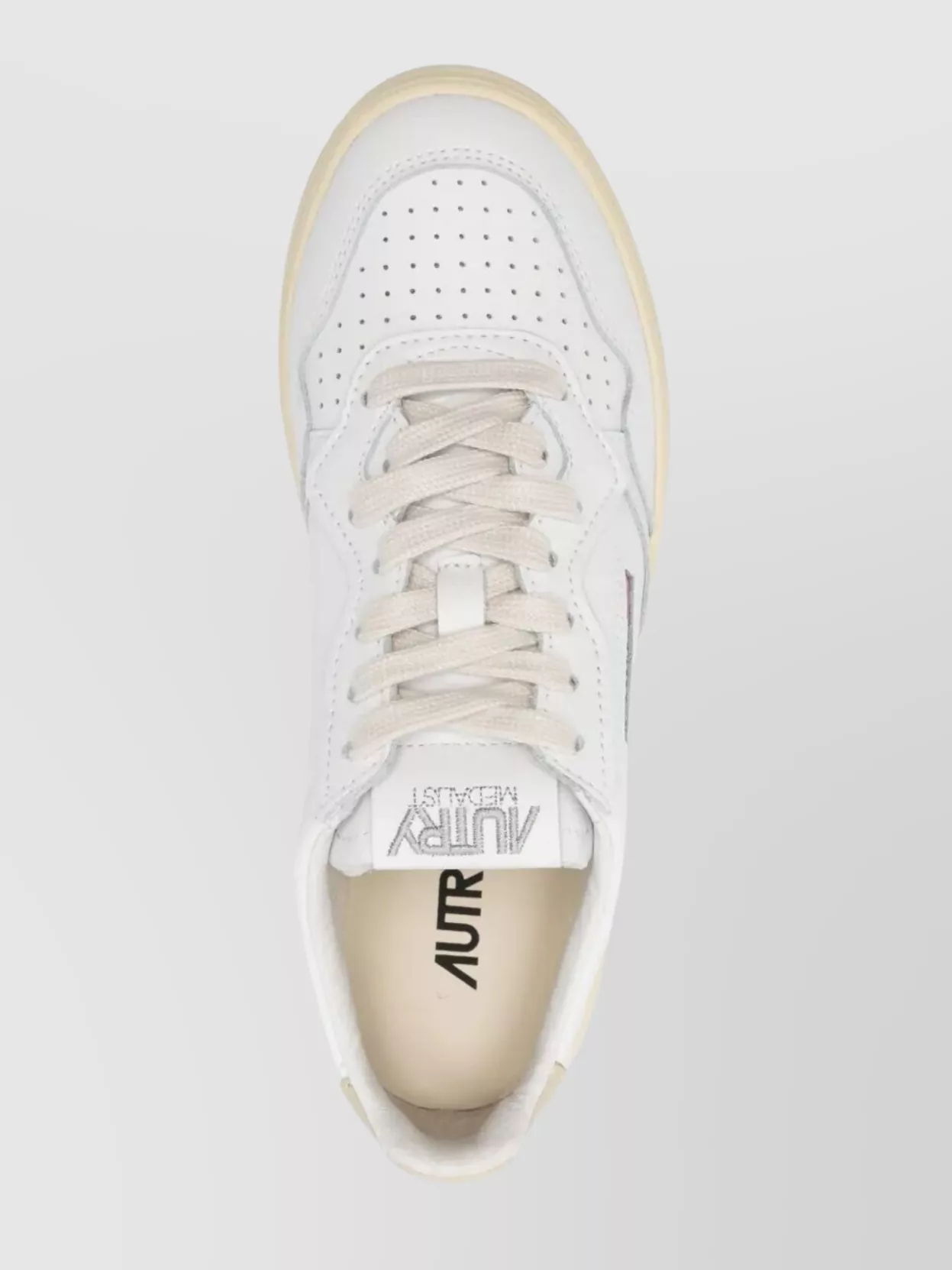 Autry Low-top Sneakers With Perforated Detailing And Rubber Sole