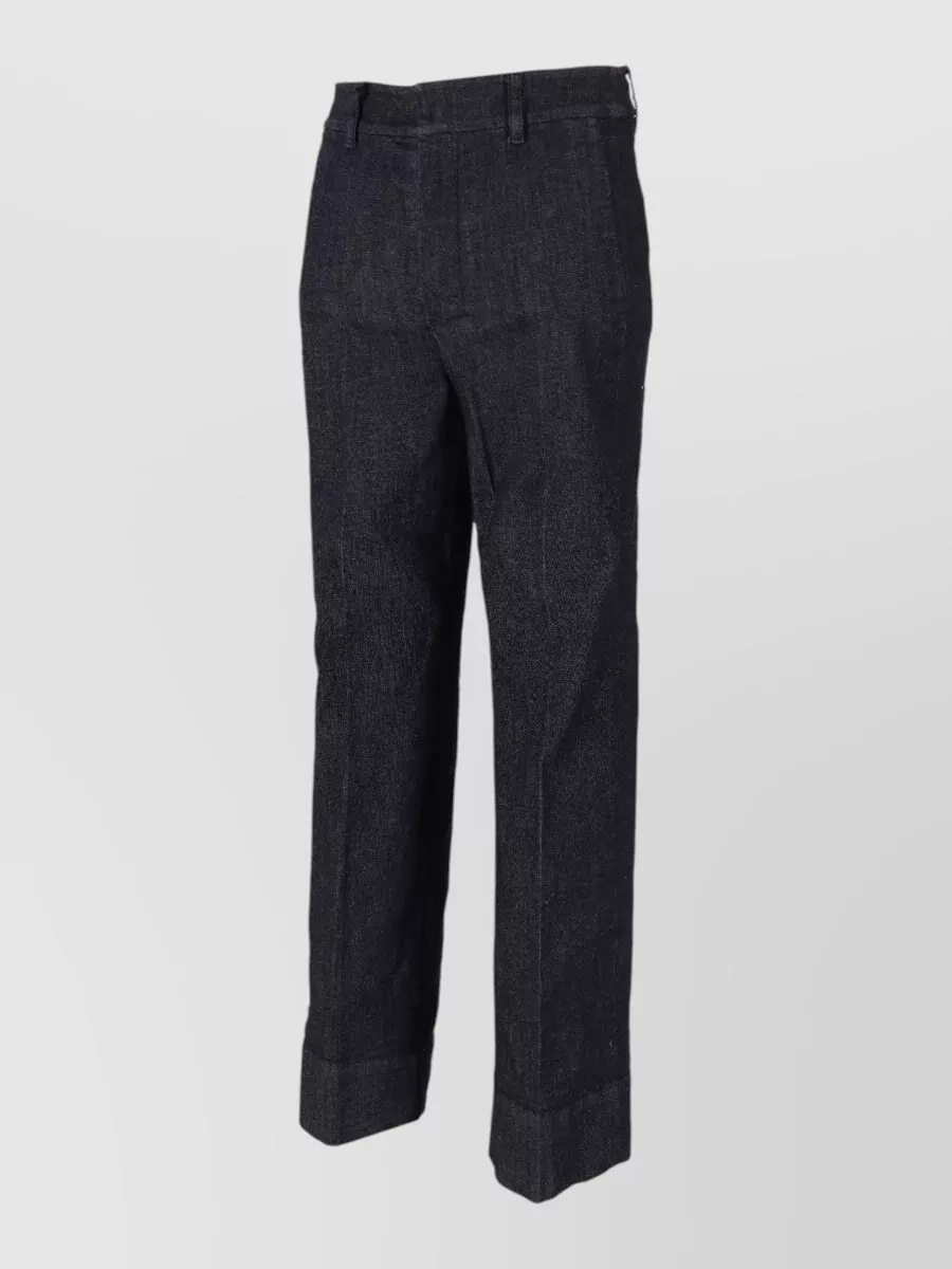 S Max Mara Denim Tailored Trousers