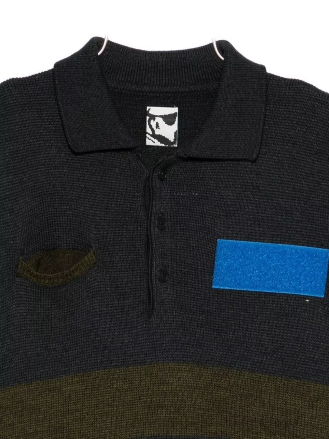 Gr10K Color Block Long Sleeve Polo Jacket