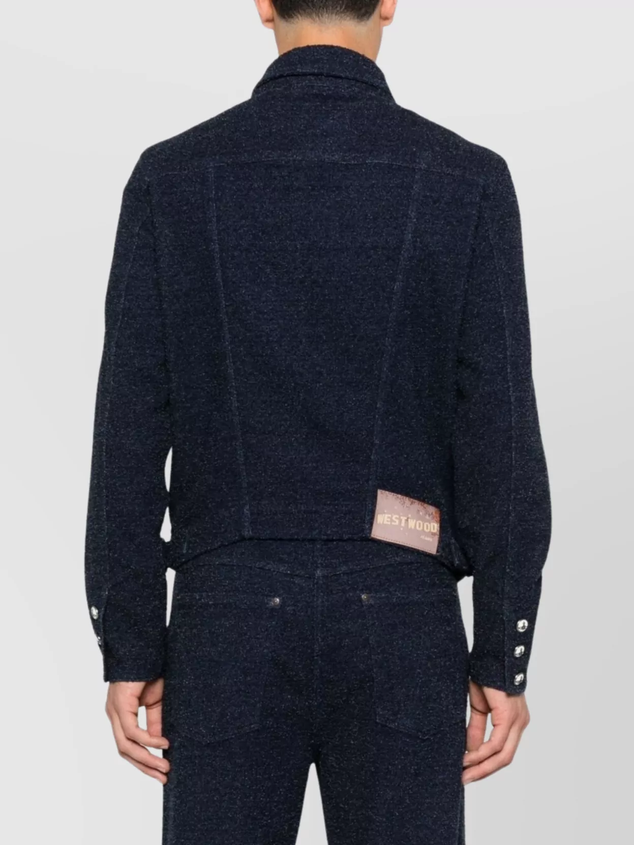 Vivienne Westwood Tailored Jacket With Pockets And Adjustable Hem
