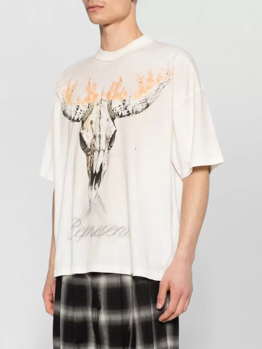 Represent Graphic Cotton T-Shirt