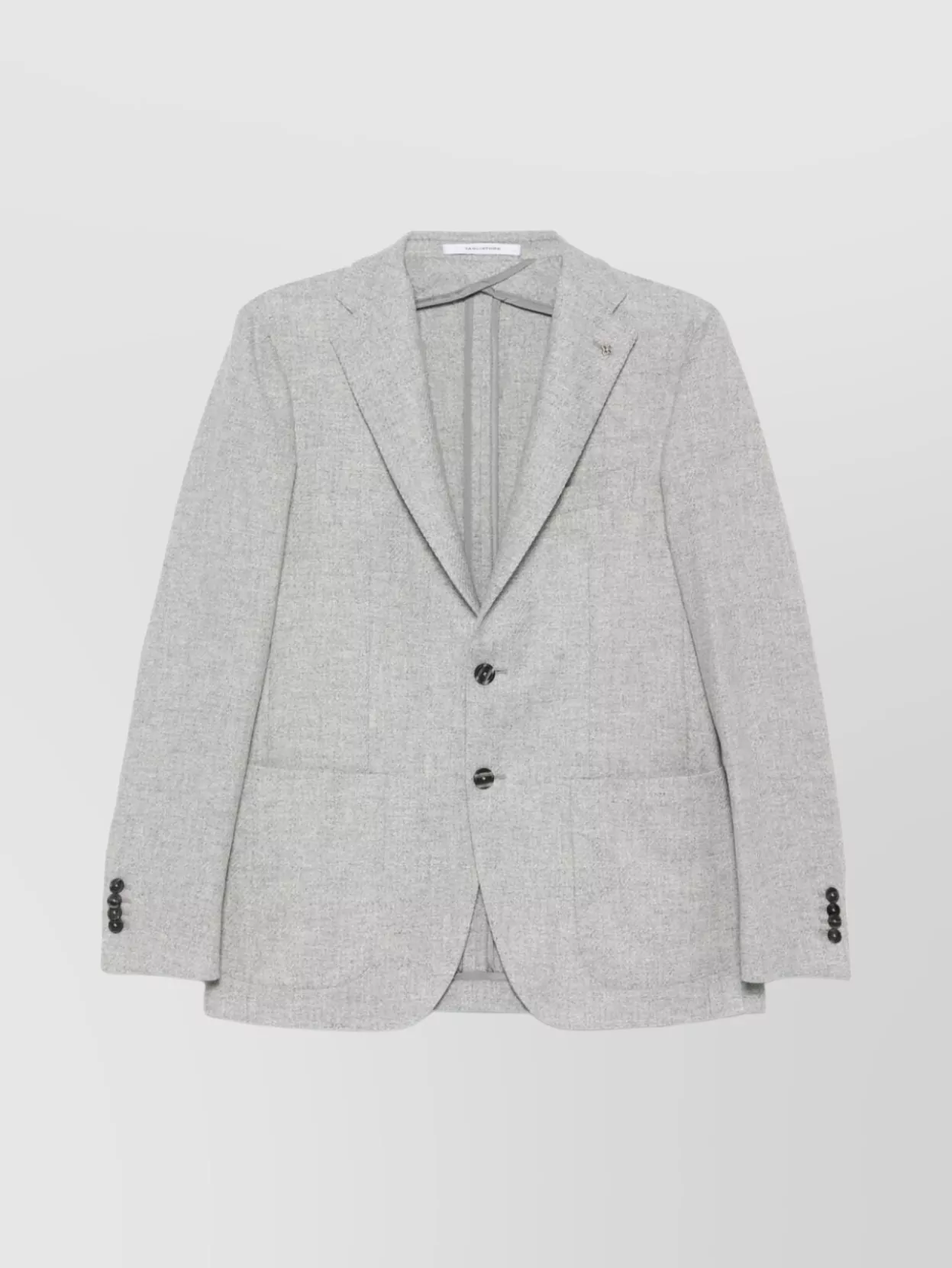 Tagliatore Single-Breasted Jacket With Notch Lapel And Pockets