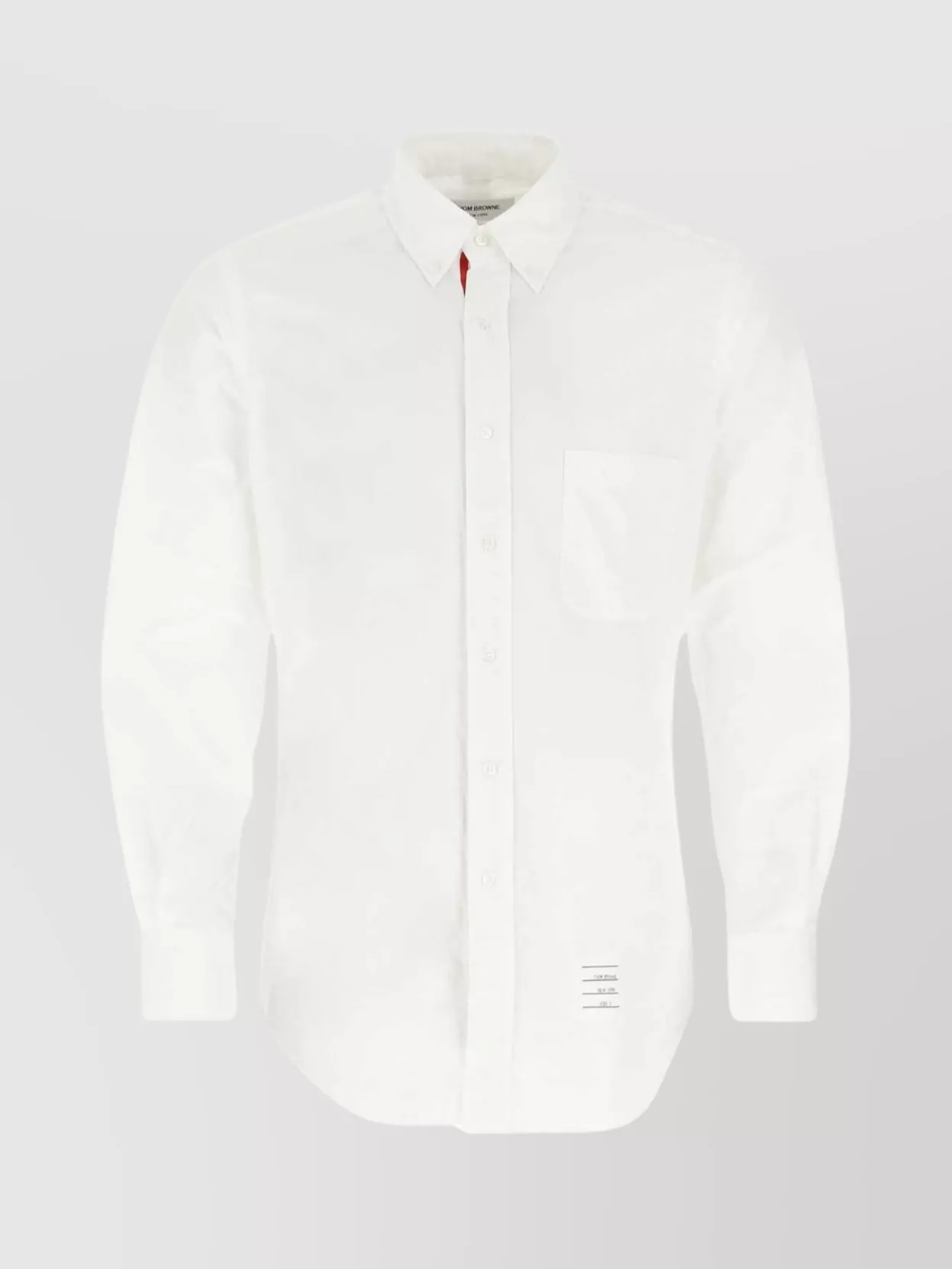 Shop Thom Browne Versatile Cotton Shirt With Long Sleeves