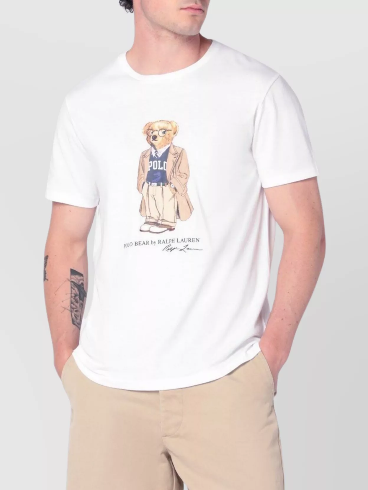 Polo Ralph Lauren - custom slim fit polo bear graphic t-shirt