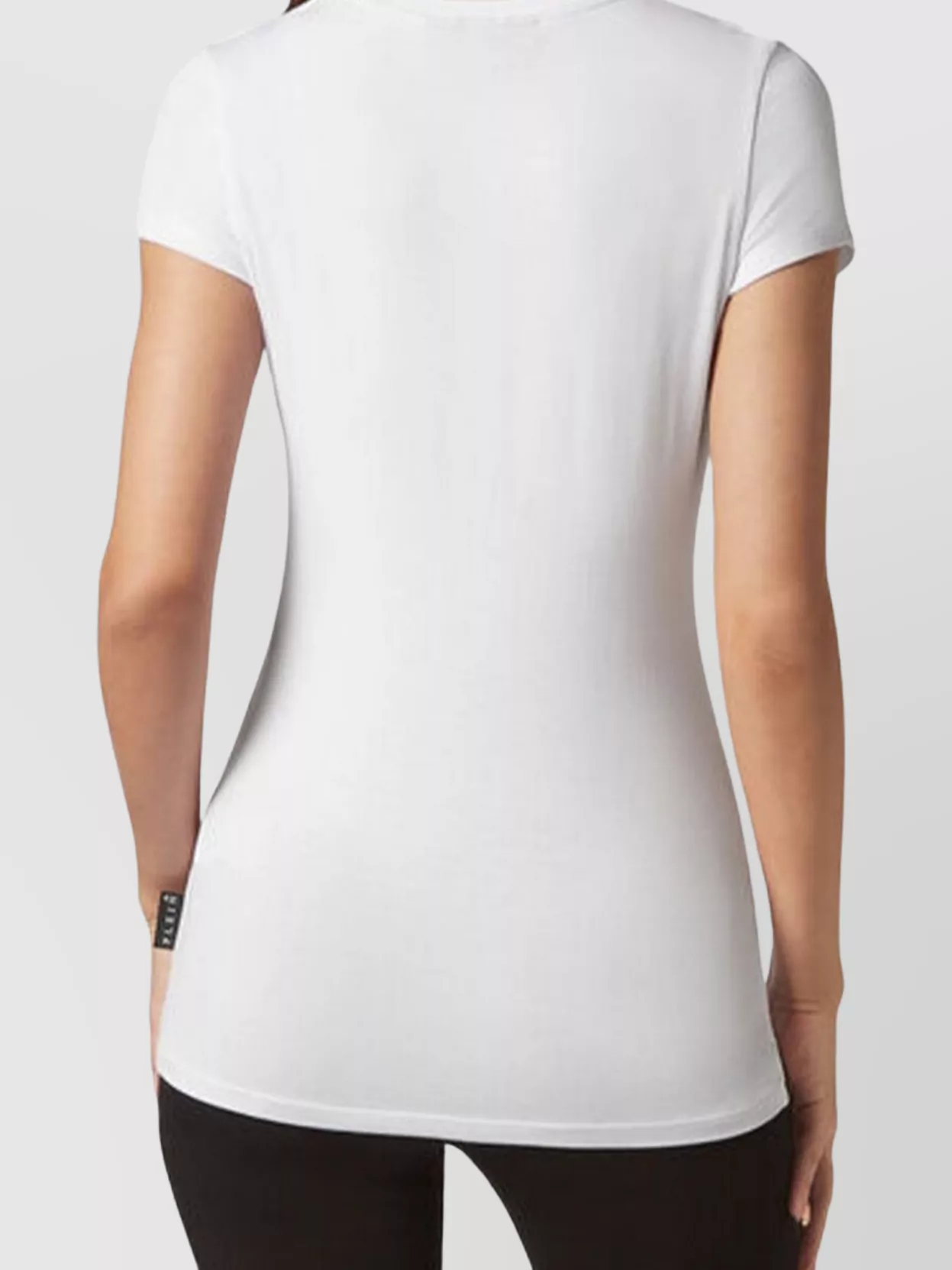 Philipp Plein Slim Fit V-Neck Short Sleeve Tops