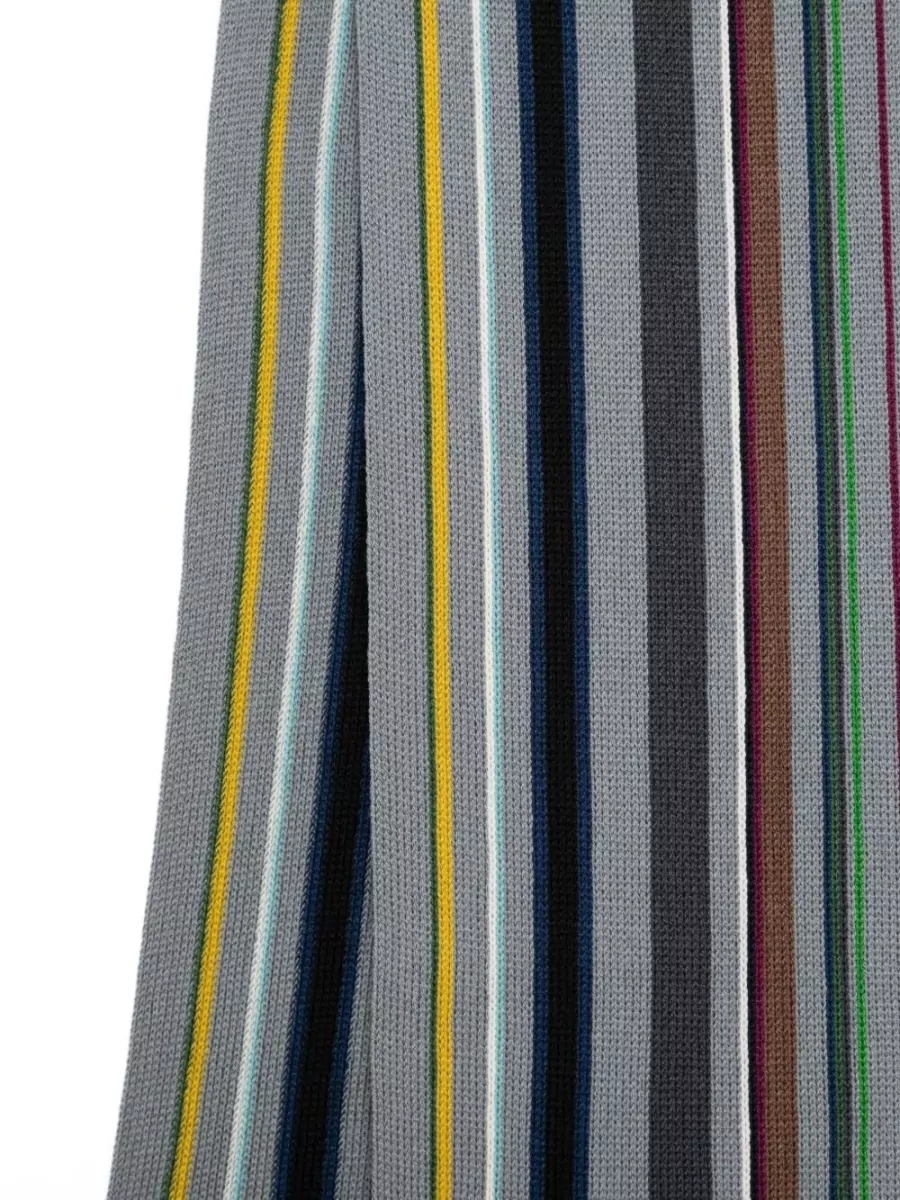 Paul Smith Fringed Wool Scarf