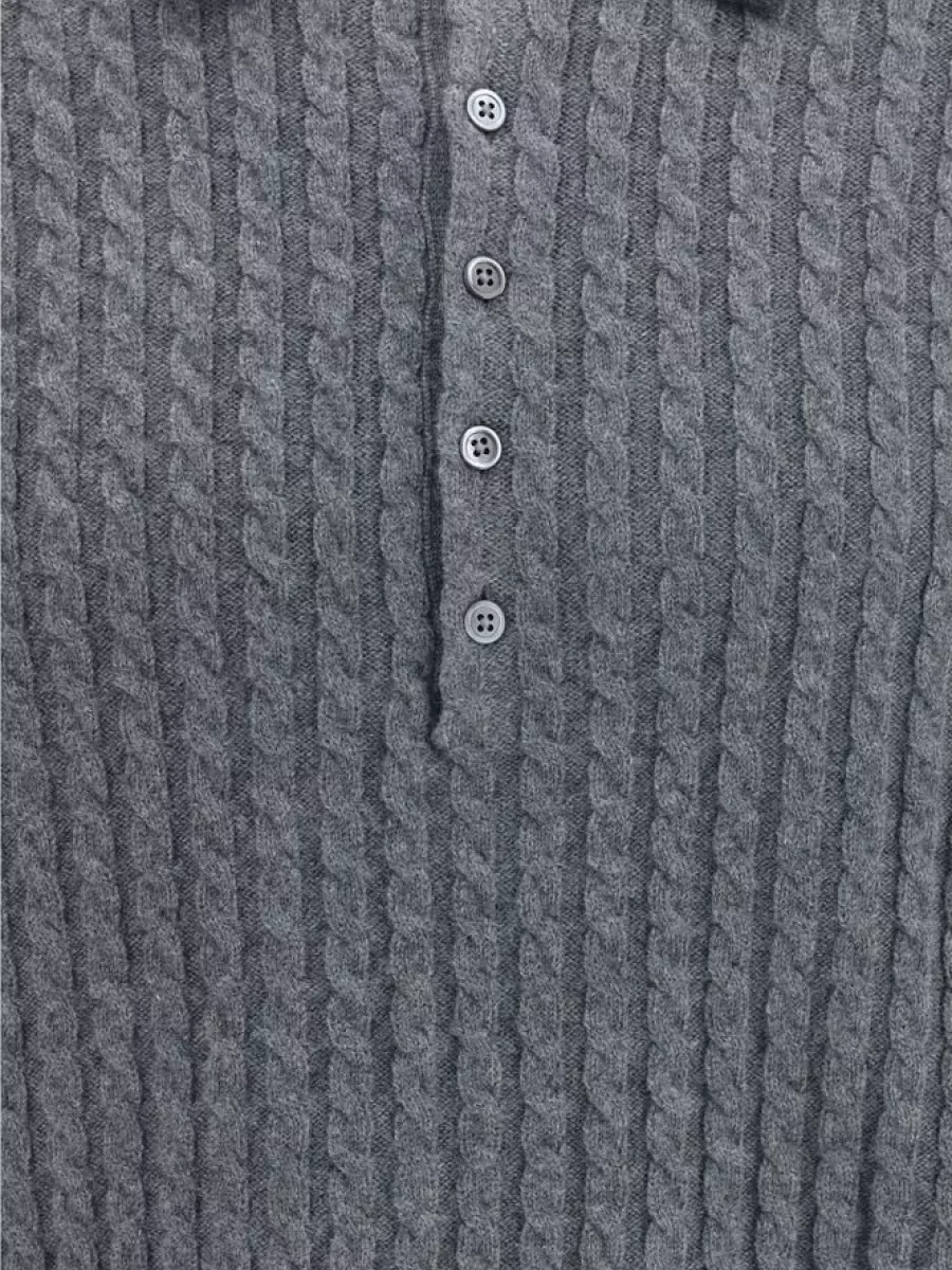 Thom Browne Wool Polo Shirt
