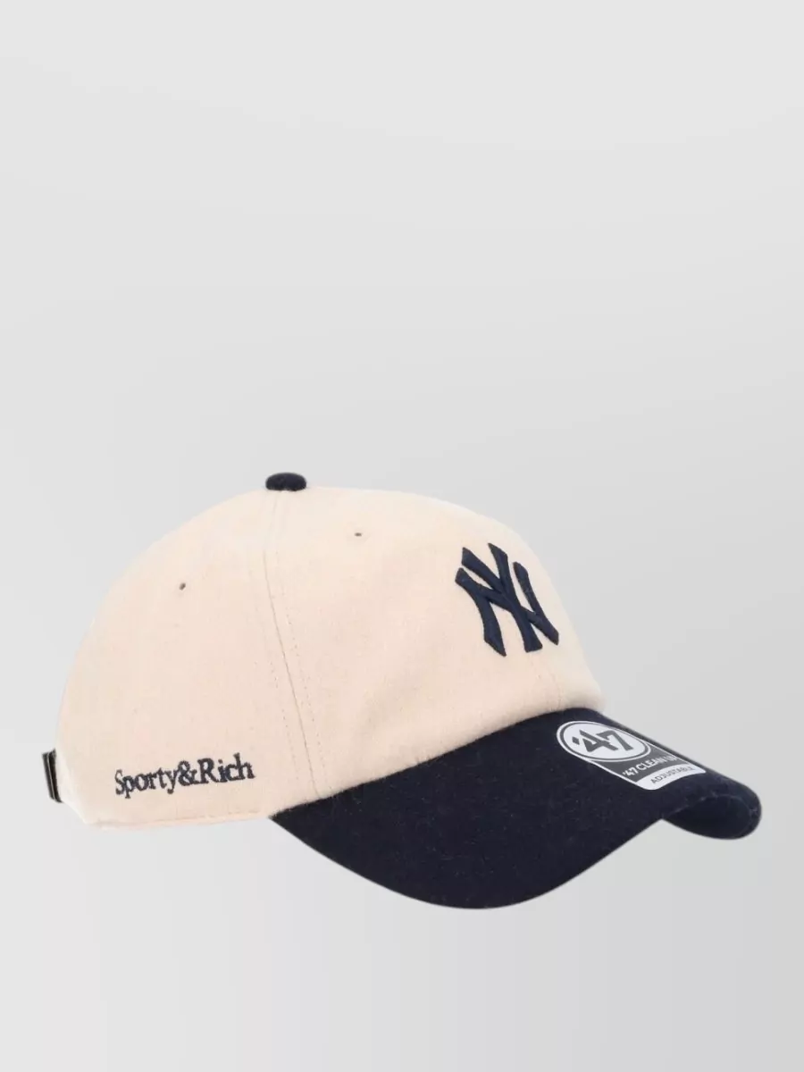 Sporty & Rich Wool Baseball Cap