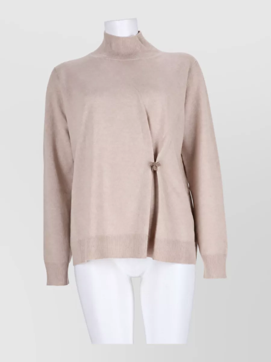 Fabiana Filippi Wool silk cashmere sweatshirt