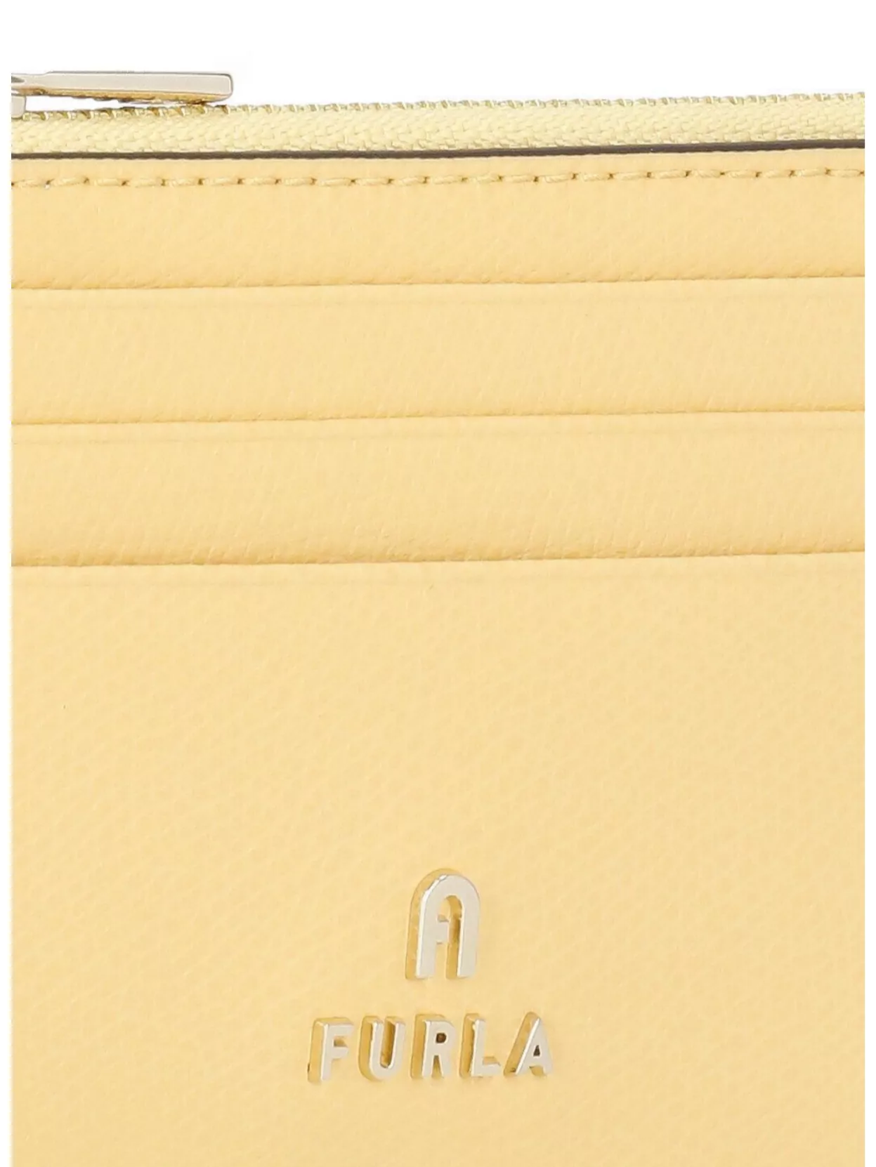 Furla Compact Leather Card Holder Slots