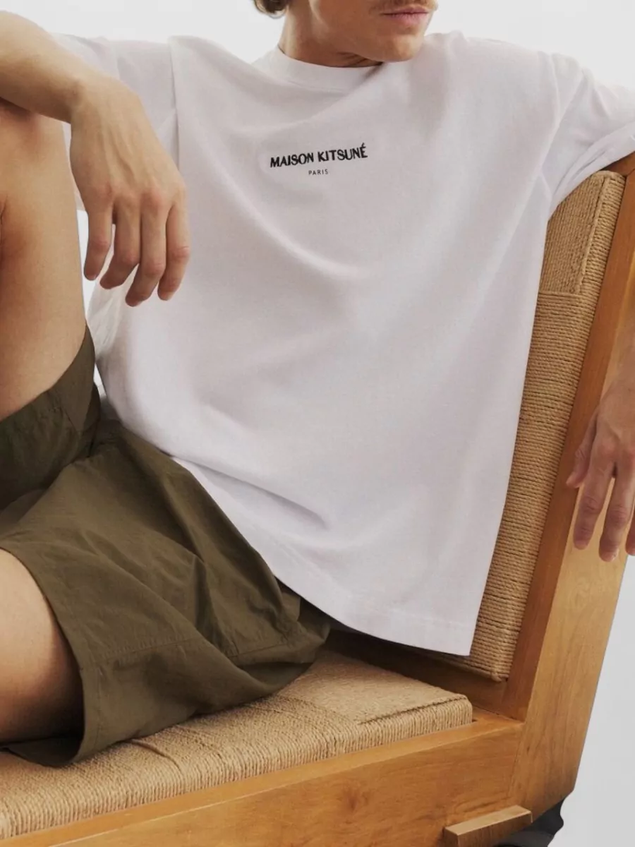 Maison Kitsuné Organic Cotton Logo T-Shirt