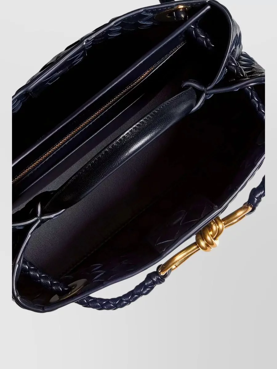 Bottega Veneta Andiamo Small Leather Shoulder Bag
