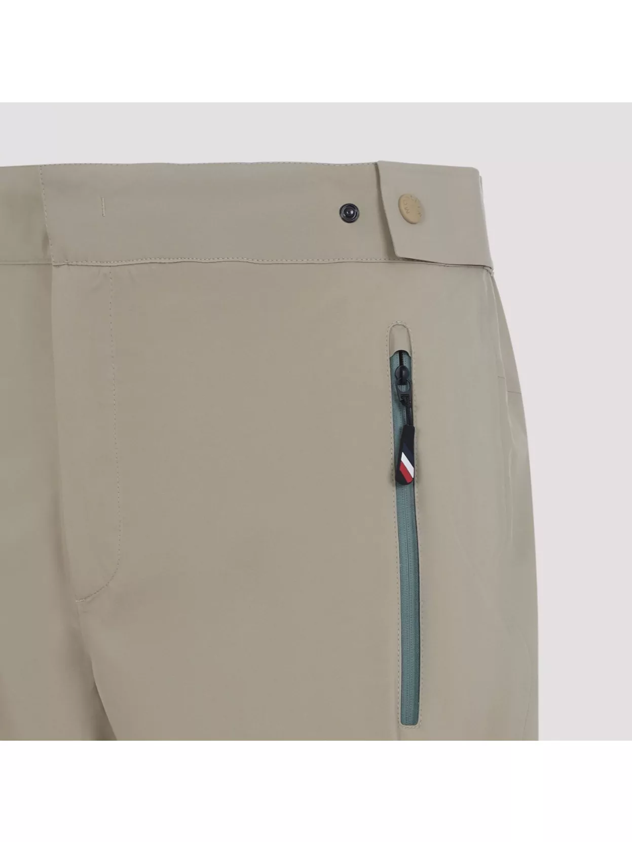 Moncler Elasticated Cuffs Zip Pockets Belt Loops